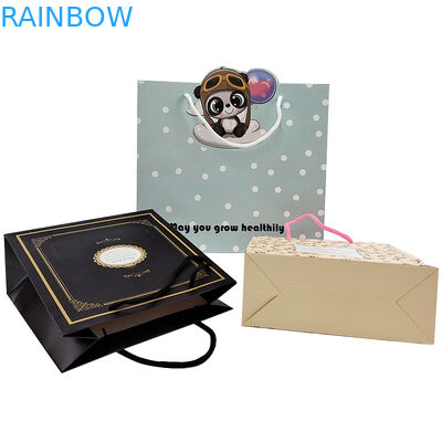 Kağıt İpi İp Kraft Kağıt Çantası Yaka Kablo Çantası Kişiselleştirmeyi Kabul Et Renk Dönüştürülmüş Kağıt Ambalaj