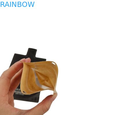 Yassı Kokusuz Metal Folyo Fındık Mylar Heal Seal Torbaları Poşet Dondurulmuş Pencere Dokusu Asma Deliği Üç Taraflı Seal Torbaları