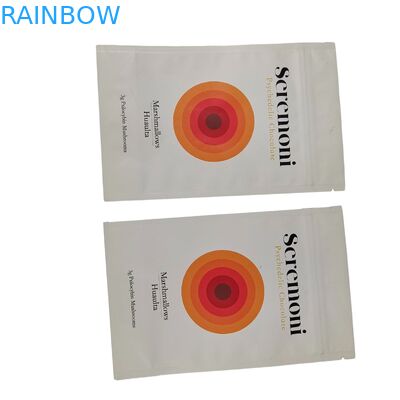 Toptan Satış Küçük Çuval Özel Boyut 10g 150g 300g Laminatlı Ayağa Kalk Çanta Kokusuz Foliya Çantası Fermuarlı