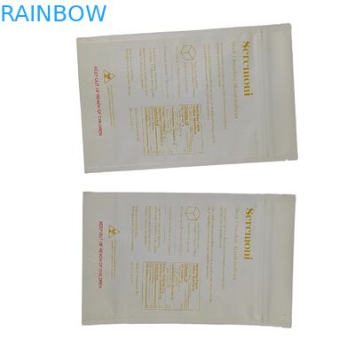 Toptan Satış Küçük Çuval Özel Boyut 10g 150g 300g Laminatlı Ayağa Kalk Çanta Kokusuz Foliya Çantası Fermuarlı