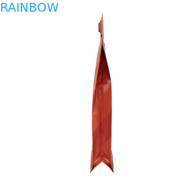 Alt Gusset Plastik Zip Cüzdan Plastik Kare Düz Alt Cüzdan Gıda Paketleme Yan Mühürlü Pet Gıda Cüzdanı