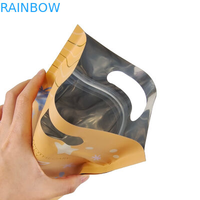 Alt Gusset Plastik Zip Cüzdan Plastik Kare Düz Alt Cüzdan Gıda Paketleme Yan Mühürlü Pet Gıda Cüzdanı