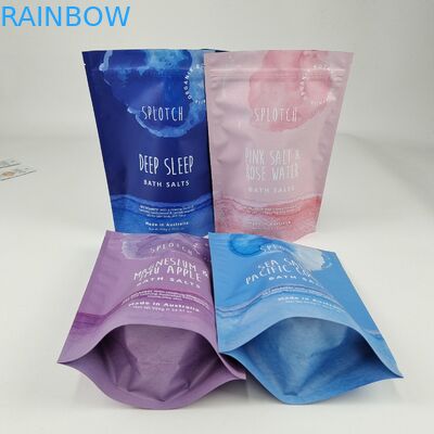 Özel 500pcs 1000pcs Düşük MOQ Fermuar Kilitleme Gıda Şekerleme Paketleme Özel Dijital Baskı Reseal Stand Up Pocket