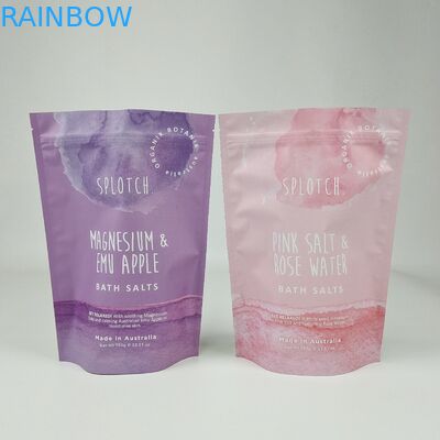 Özel 500pcs 1000pcs Düşük MOQ Fermuar Kilitleme Gıda Şekerleme Paketleme Özel Dijital Baskı Reseal Stand Up Pocket