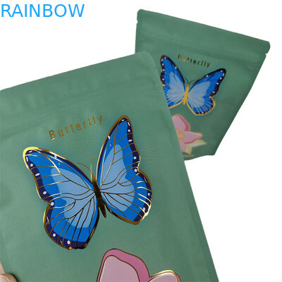 Zıpkın Dijital Baskılı Özel Yeniden Kapanabilir Mylar Torbaları Sakızlı Şeker Paketleri