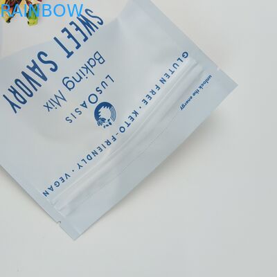 Alüminyum folyo zıplama kilitli çanta kalkan çanta mat kırmızı ambalaj çanta kokusuz fermuarlı çanta kahve için