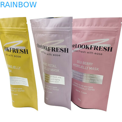 Çoraplar için 500g özel Stand Up Pocket Zipper Plastik Paket Çantası