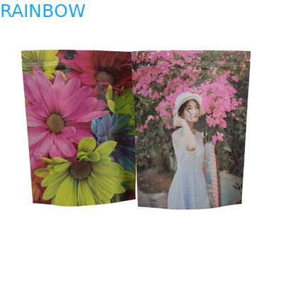 Özel Pla Gıda Paketleme Çantası Plastik Fermuar Kilitli Alüminyum Folyo Çantaları