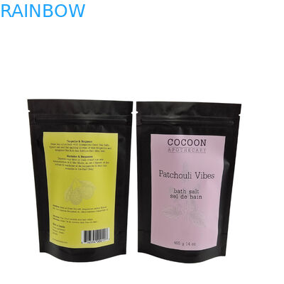 SPA Banyo Batırma Makyaj Tuz Paket Çantası Kalk Zipper Plastik Çantası Sabun Deniz Tuzu Banyo Ürün Paket Çantası