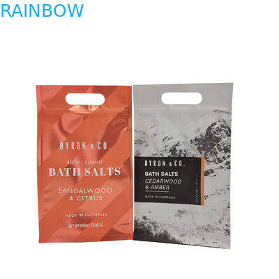 SPA Banyo Batırma Makyaj Tuz Paket Çantası Kalk Zipper Plastik Çantası Sabun Deniz Tuzu Banyo Ürün Paket Çantası