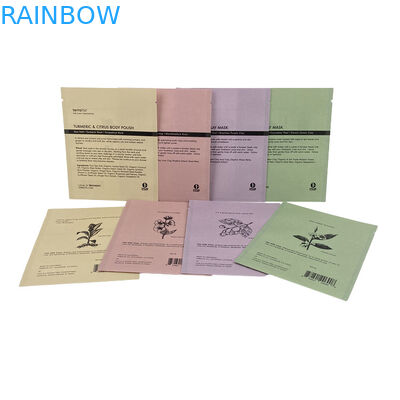 Özel Paketleme Su geçirmez Biyodegradable Plastik Alüminyum Folyo Çantalar Kafe için Zip Lock Flat