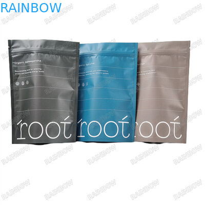 Logo Özel Baskı Vücut Kirlenmesi Su Dayanıklı Örnek için Tekrar Kullanılabilir Çantalar Zip Kilitli Ayağa Çanta