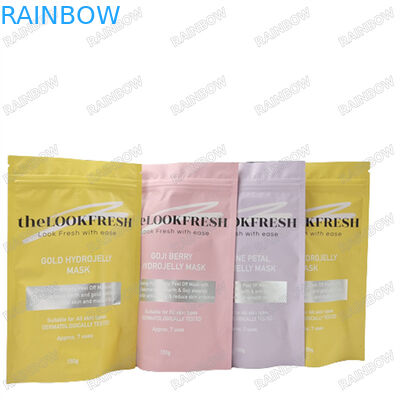 Logo Özel Baskı Vücut Kirlenmesi Su Dayanıklı Örnek için Tekrar Kullanılabilir Çantalar Zip Kilitli Ayağa Çanta