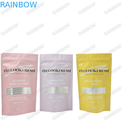 Logo Özel Baskı Vücut Kirlenmesi Su Dayanıklı Örnek için Tekrar Kullanılabilir Çantalar Zip Kilitli Ayağa Çanta