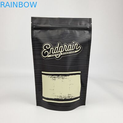 Özel Mat Metal Finish Alüminyum folyo Doypack Stand Up Zipper Pocket Plastik Atıştırmalık Gıda Torbası