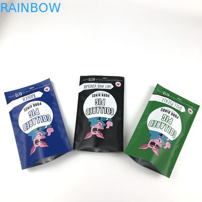 Kolay kapatılması için ısıl mühürlü özel plastik poşet ambalajı