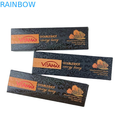 Fabrika Doğrudan Satış Bal Torbaları ve Kutuları Spot UV Özel Logo Yazdırma Lüks Bal Kutusu Ambalajı