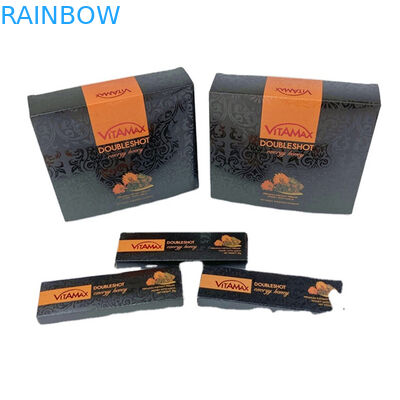 Sıcak Satış Boş Siyah Boğa Balı Plastik Paket Çantası Ekran Kutusuyla Mylar Çantası Bal Sıvı Çantası Paketleme