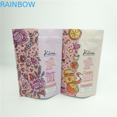 Folyo çantası için Mylar Torbaları Paketleme Kahve çekirdeği Gıda Tohumu Paketleme