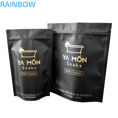 Zıpkınlı ayağa kalkmak için gümüş folyo çantaları