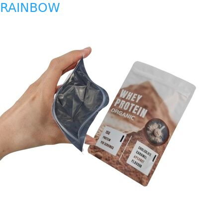 Özel sipariş kabul edilen atıştırmalık torbası ambalajı 120 sertlik ve fermuar kapama