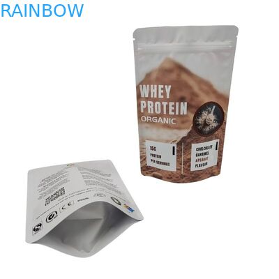 Özel sipariş kabul edilen atıştırmalık torbası ambalajı 120 sertlik ve fermuar kapama