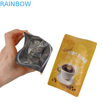 Yıkım notu ve özellikleri olan kurabiyeler için özel atıştırmalık torbası ambalajı