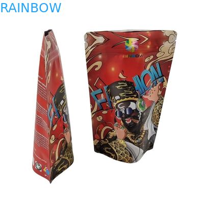 Çerezler için plastik atıştırmalık torbası ambalajı Özel sipariş kabul edilir