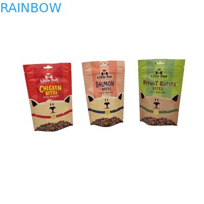 Gıda ambalajı çantası için mat yüzeyli özel basılı düz tabanlı atıştırmalık torbaları