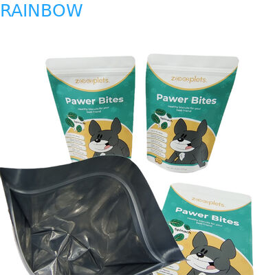 Fabrika tarafından tedarik edilen logo ile özel koku geçirmez çantalar ayağa kalk kraft kağıt çantaları sakızlı şekerleme ambalajı