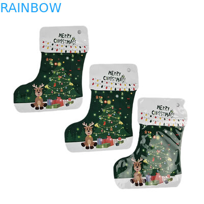 Özel Basılmış Tekrar Kullanılabilir Özel Şekil Paketleme Çantası Eşsiz Şekil Yiyebilir Çocuk Dayanıklı Çantası