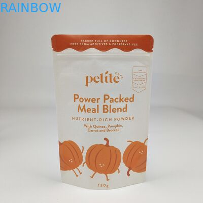 Fabrika Toptan Teslim Edilebilir Gıda Paketleme Çantası Kalkın Çantası Kokusuz Zip Kilitli Kilitli Kraft Kağıdı Alüminyum Folyo Çantaları