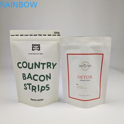 Fabrika Toptan Teslim Edilebilir Gıda Paketleme Çantası Kalkın Çantası Kokusuz Zip Kilitli Kilitli Kraft Kağıdı Alüminyum Folyo Çantaları