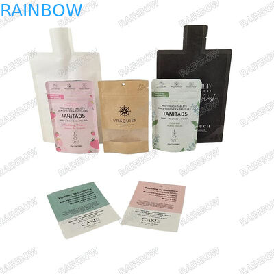 İçme suyu plastik sıvı torba ambalaj tekrar kullanılabilir plastik gıda tüp torba