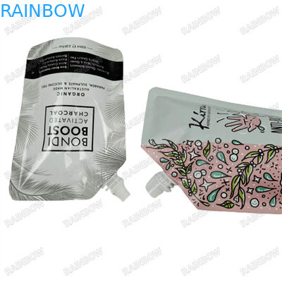 Stand Up Spout Bag Packaging FDA onaylı 500 ml organik fermente bal içeceği