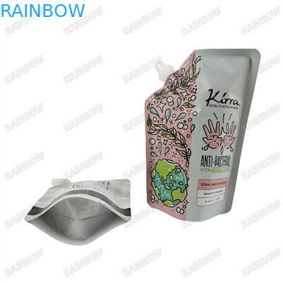 Stand Up Spout Bag Packaging FDA onaylı 500 ml organik fermente bal içeceği