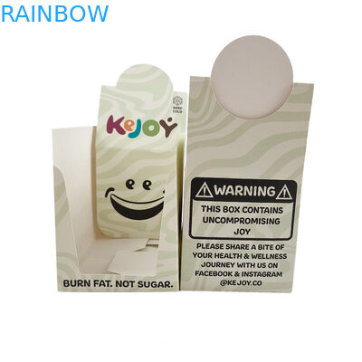 Spot Renkli Yazdırma Özelleştirilebilir miktar ve CMYK Baskı için Karton Paket Kutusu