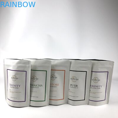 Sözleşilebilir Nakliye Yolu ve Gazı Çıkarma Valfı Kraft Kağıt Torbalar Çay Torbaları Ambalaj