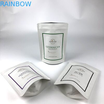 Sözleşilebilir Nakliye Yolu ve Gazı Çıkarma Valfı Kraft Kağıt Torbalar Çay Torbaları Ambalaj