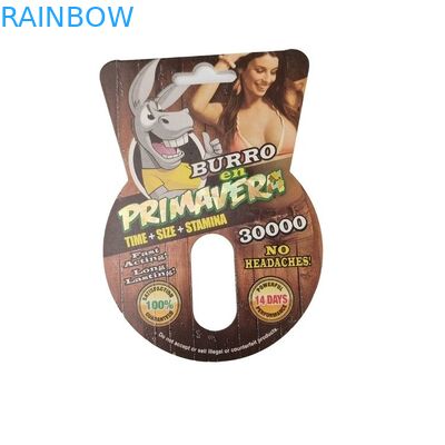 Kaplı kağıt kabarcık kart ambalajı sadece 5 gün içinde garantili numune için kullanılabilir