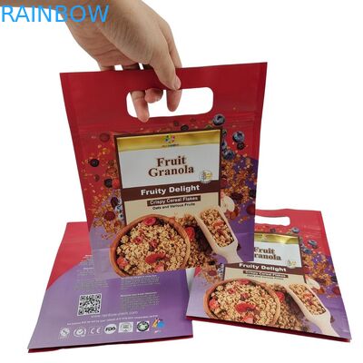 Gıda Koruma Paketleri 9 Renkli Alt Gusseted Cüzdanlar