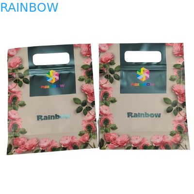 Özel sipariş kabul Eğri Alt Paket Çantaları ile Düz Alt Kahve Paket Çantası