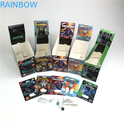 Premierzen Blister Kart Paketleme Özel Çocuklara Karşı Dayanıklı Çubuk Kilitli 3D Karton Kağıt Kutusu