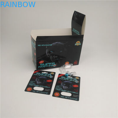 Premierzen Blister Kart Paketleme Özel Çocuklara Karşı Dayanıklı Çubuk Kilitli 3D Karton Kağıt Kutusu