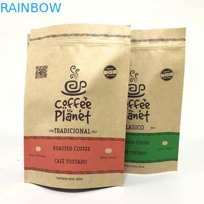 Çizim baskı Stand up k çantalar, süt tozu alüminyum folyo çantalar fermuarlı