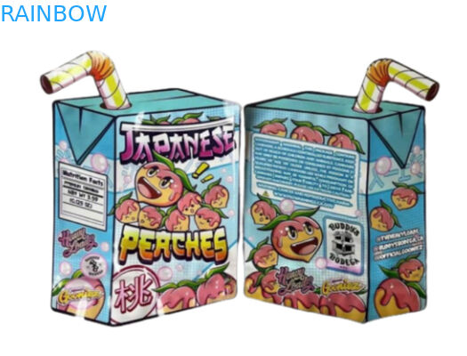 Biyo-degradasyonlu Özel çantalar Tütün yaprağı ambalajı Jungle Boys Mylar