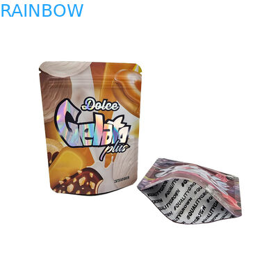 Kahve çekirdekleri ve gıdalar için Mylar poşetleri ile gümüş folyo poşet ambalajı