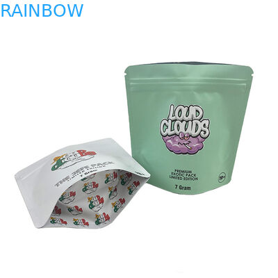 CMYK renk tipi için PET malzeme yapısı ile özel renkli bitkisel tütsü ambalajı