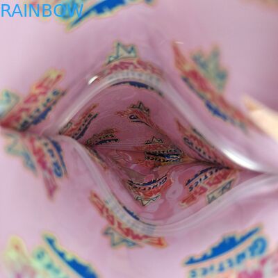 Özel Mat Logo Yeniden Kapanabilir Plastik Şekilli Cüzdan Kokusuz Öldürme Kesme Ziplock 3.5 Mylar Çantaları Şeker için