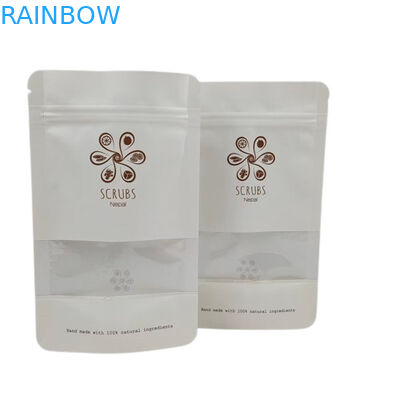 Açık Pencere Plastik Fermuar Çantaları Standup Pocket Foil Laminasyonlu Dijital Baskı